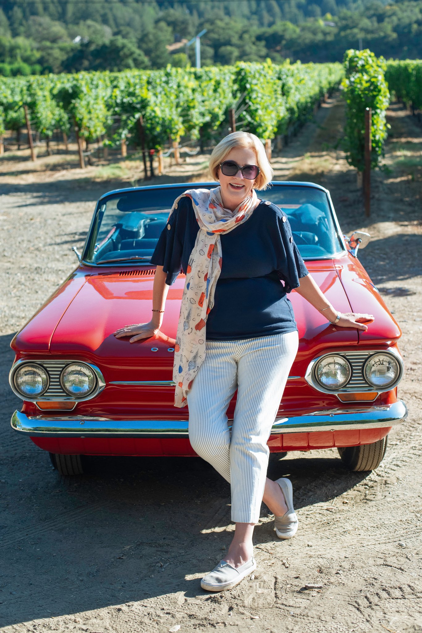 Barbara Fagan with car img